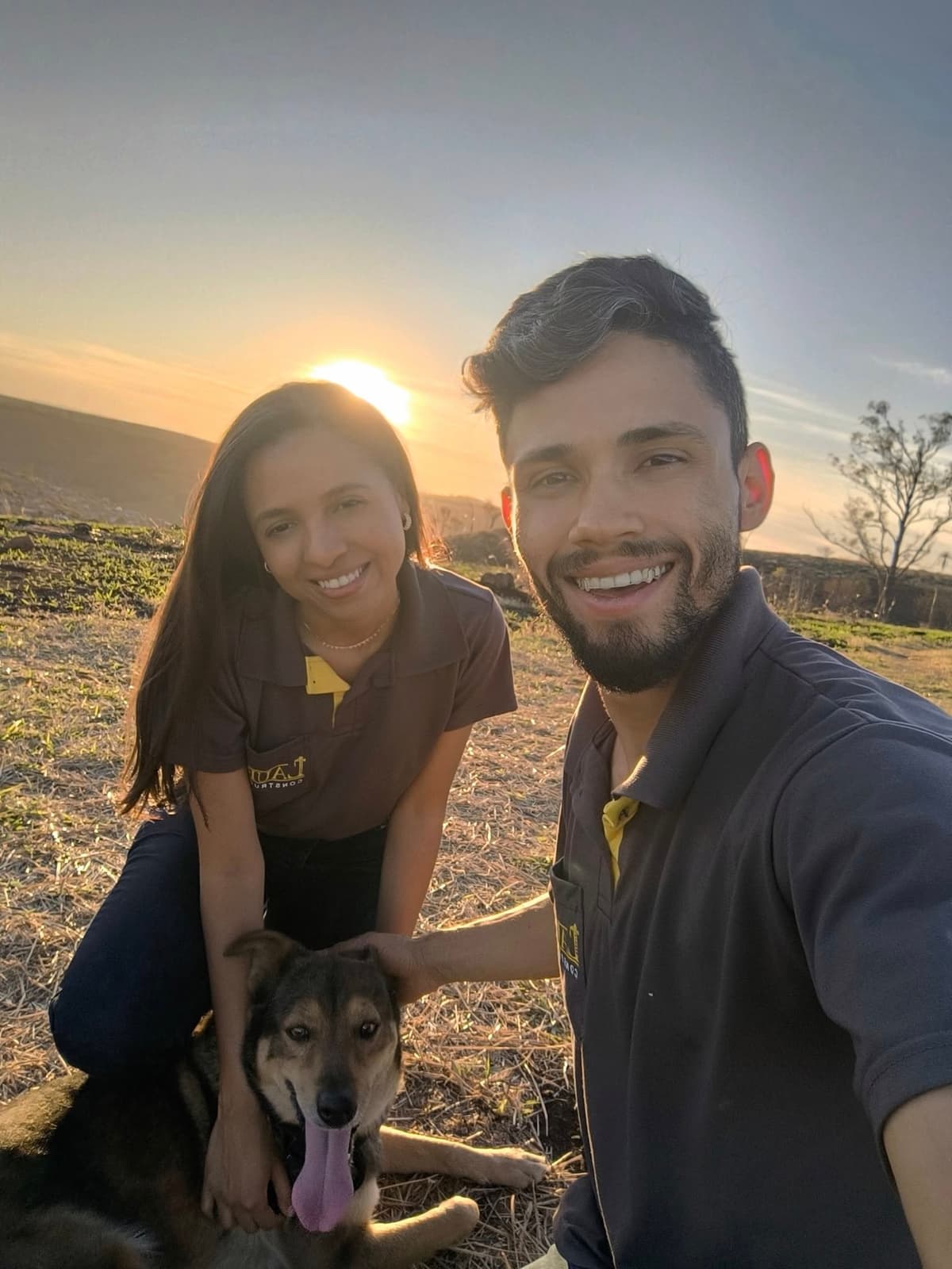 Hygor, Adriane e Sam — A família por trás da empresa